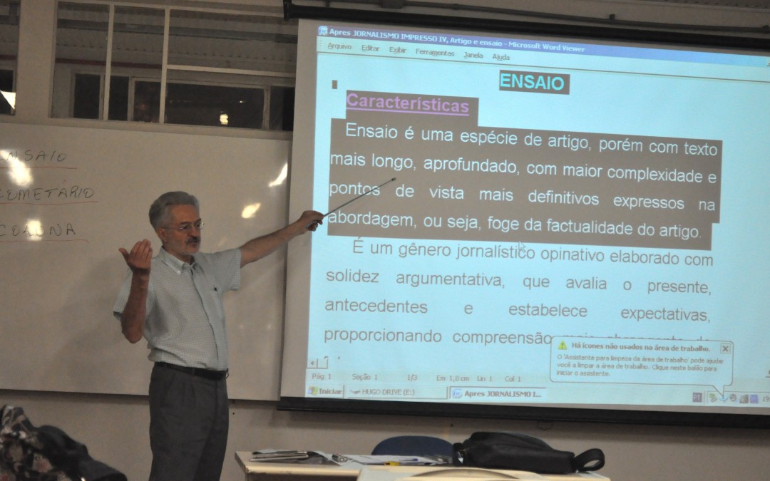 Hugo Paulo Gandolfi é indicado como Professor Imprensa